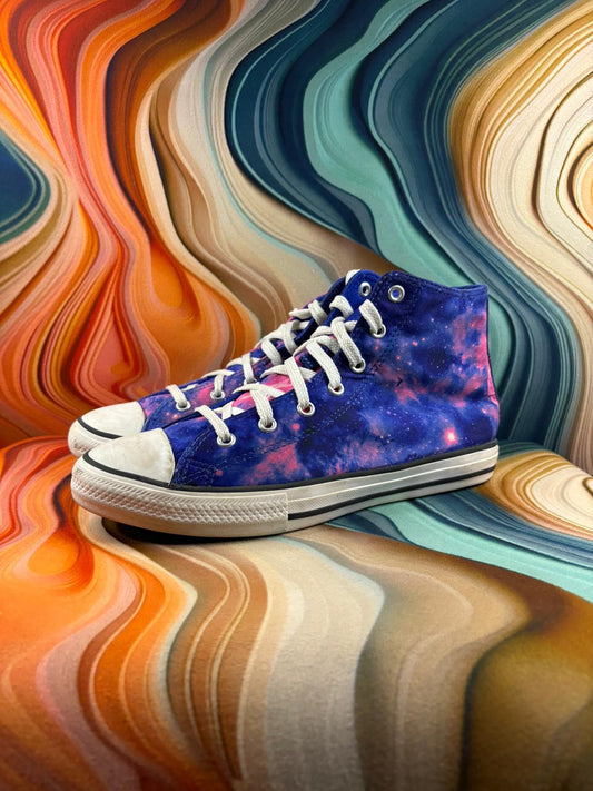 Converse Chuck High Space Theme