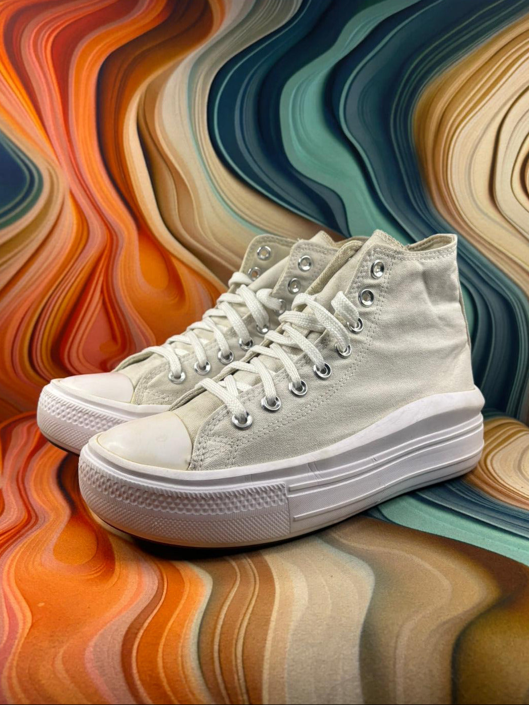 Converse Chuck Chunky Light Beige