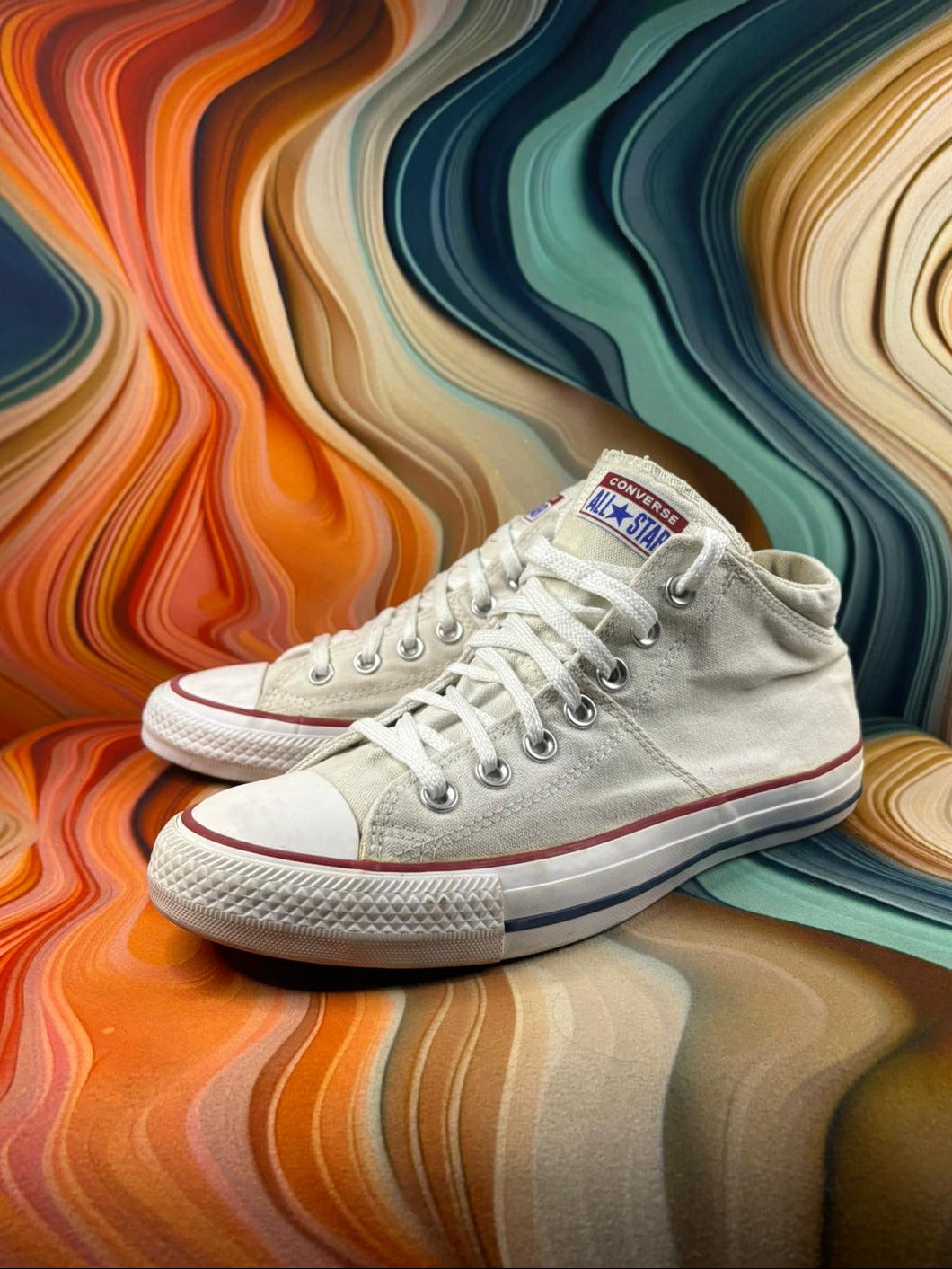 Converse Chuck Mid Beige Canvas