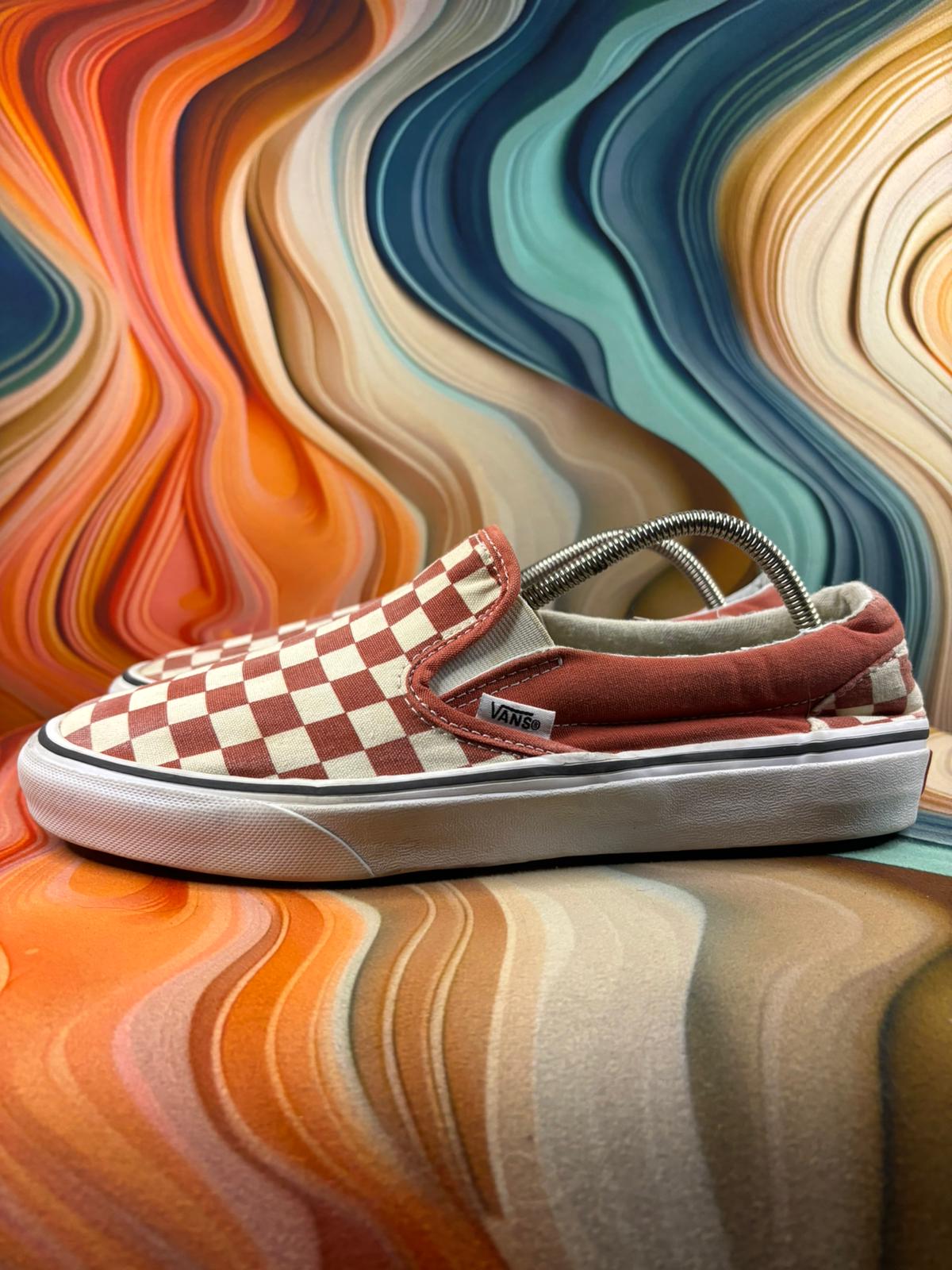 Vans Classic Red Checkered Low