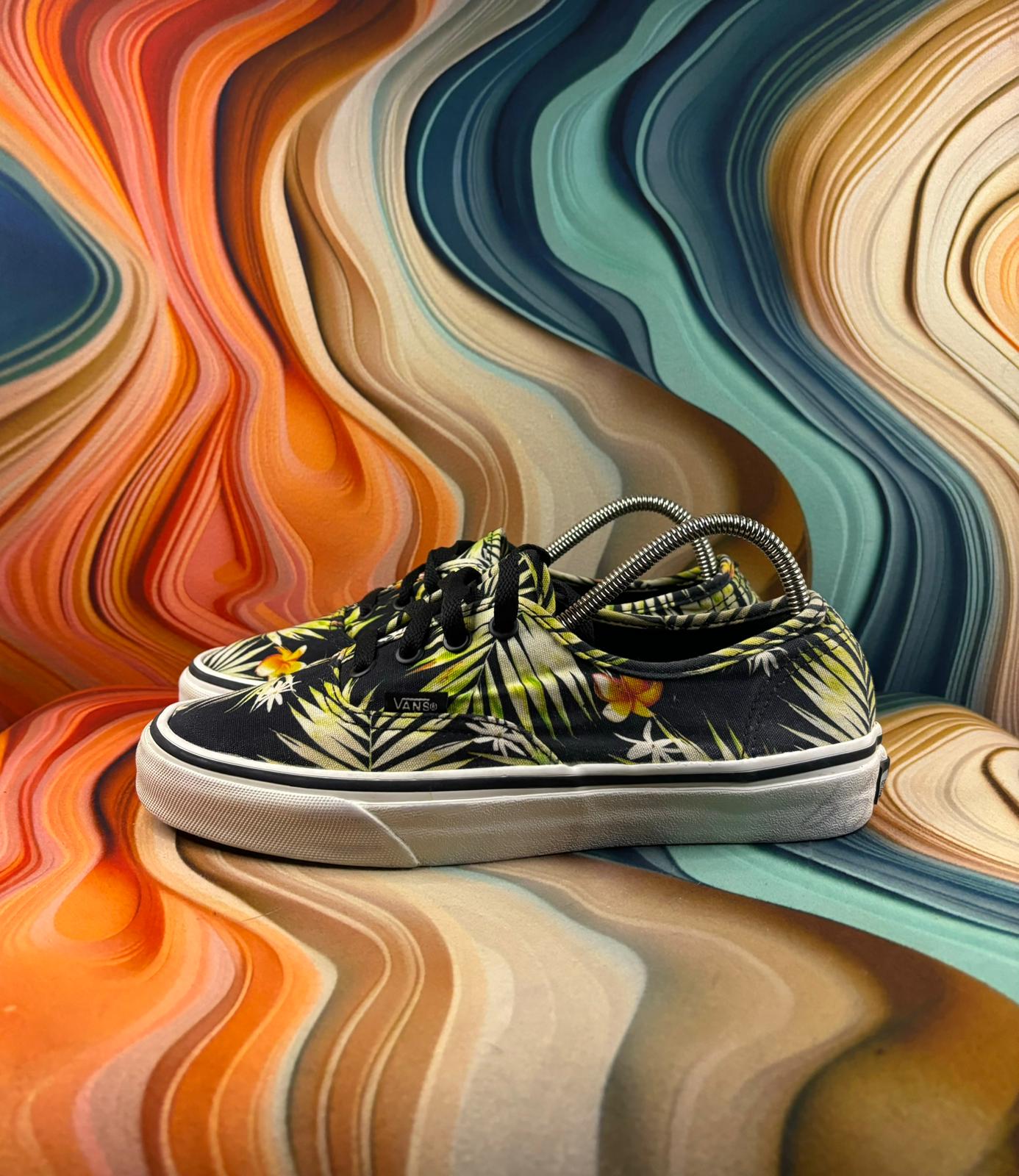 Vans Classic Black Floral