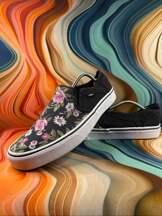 Vans Classic Black Floral II