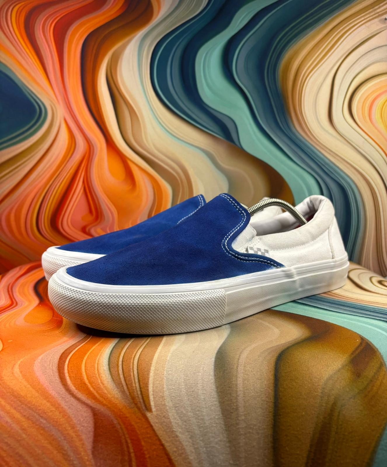 Vans Loafer Blue White