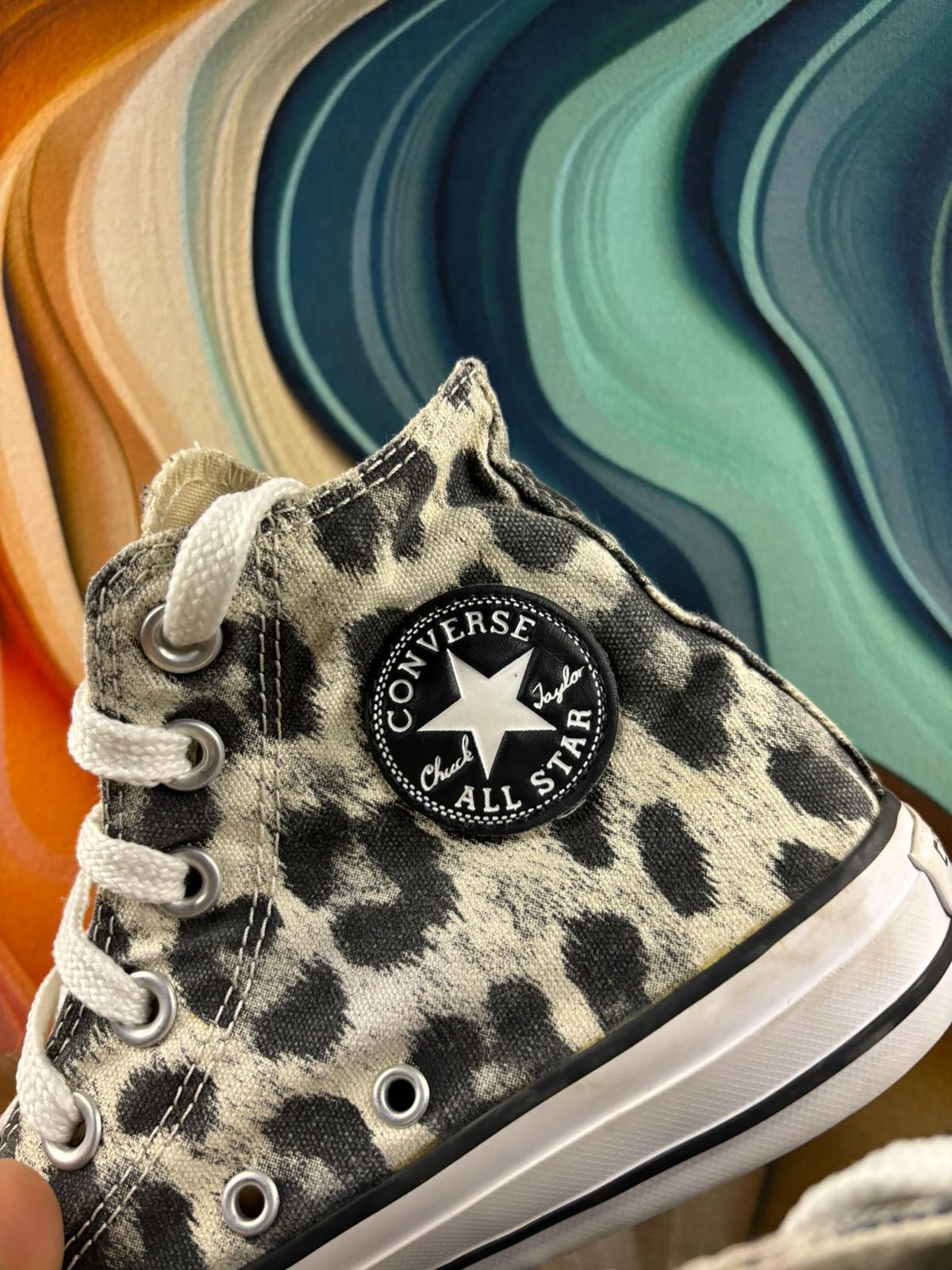 Converse Chuck High Leopard Print
