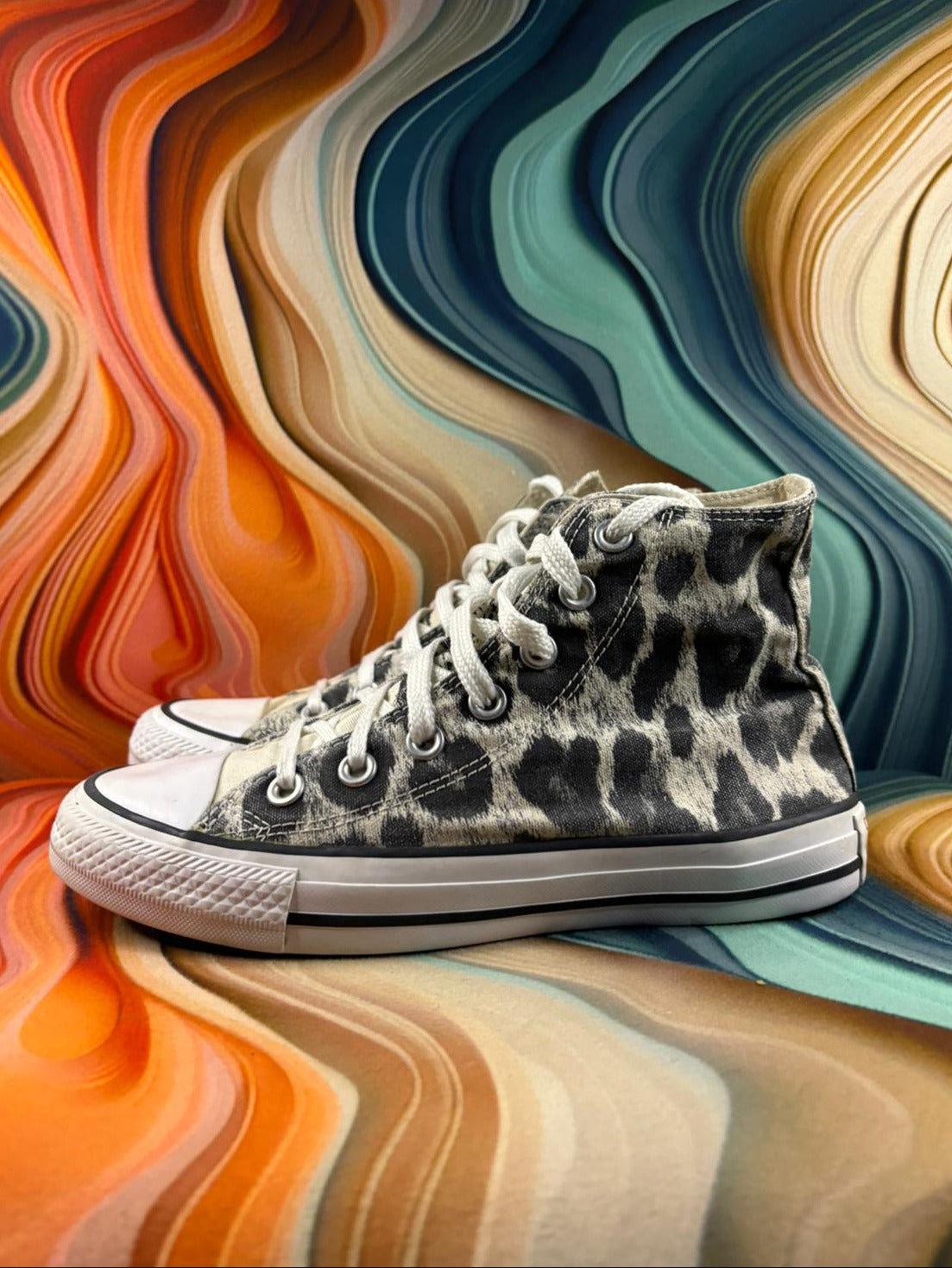 Converse Chuck High Leopard Print
