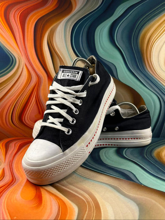 Converse Chuck Platform Low Black