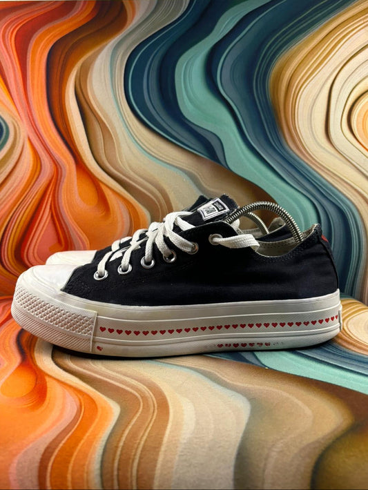 Converse Chuck Platform Low Black
