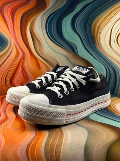 Converse Chuck Platform Low Black