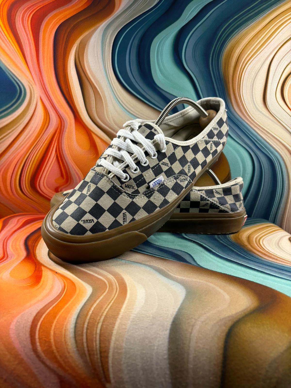 Vans Classic Checkerboard Print Low
