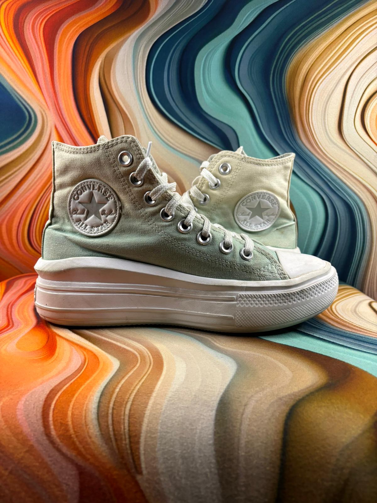 Converse Chuck Chunky Light Green
