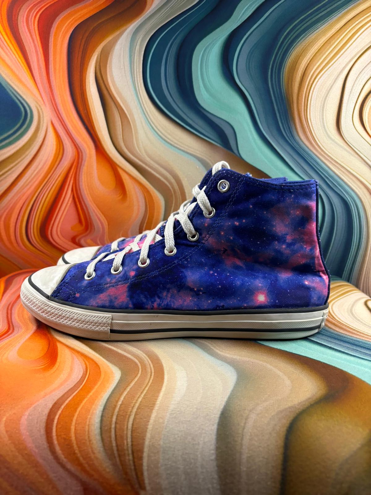 Converse Chuck High Space Theme