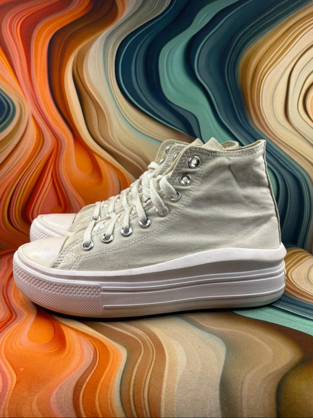 Converse Chuck Chunky Light Beige