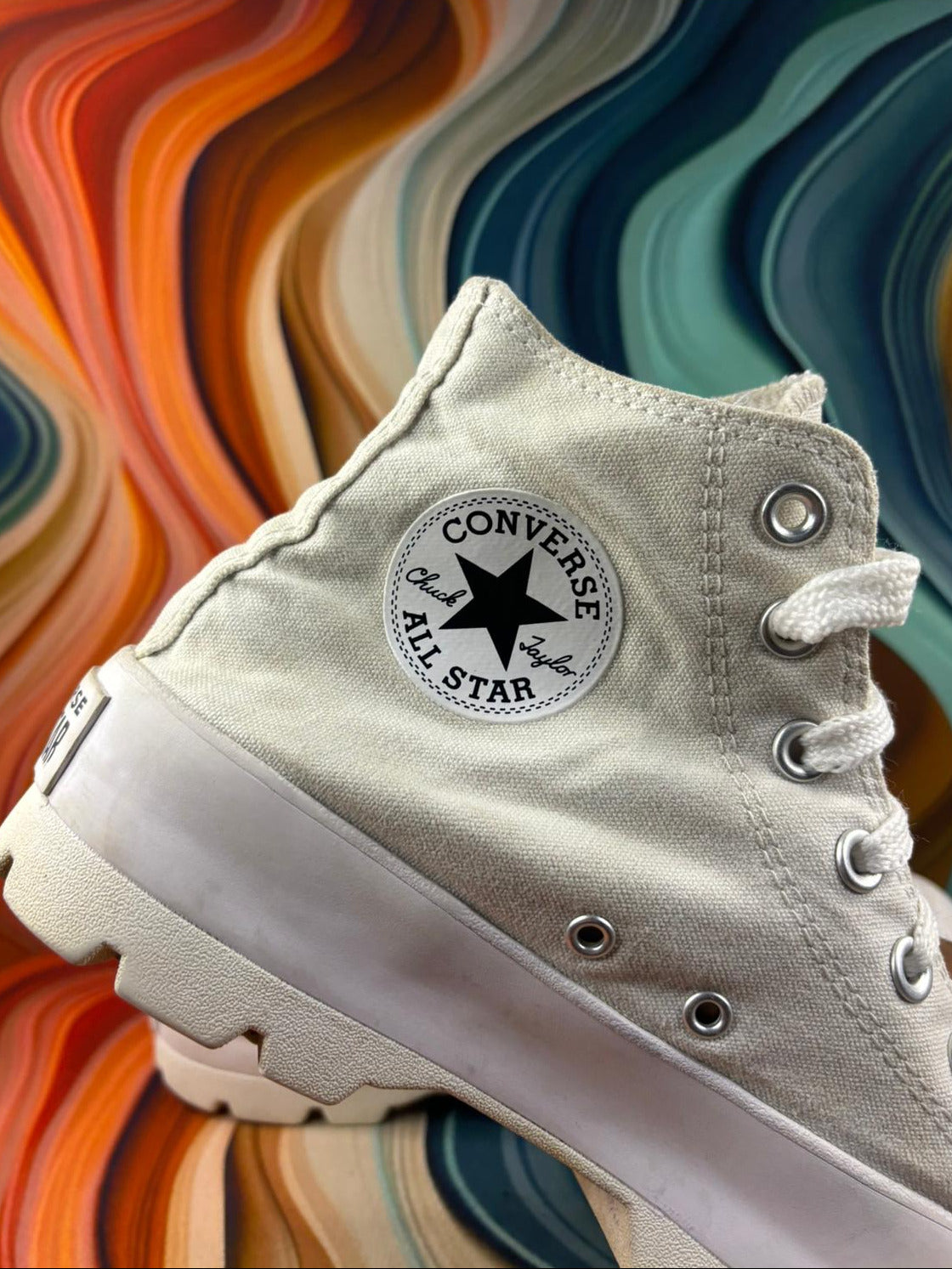 Converse Chuck Chunky High Beige