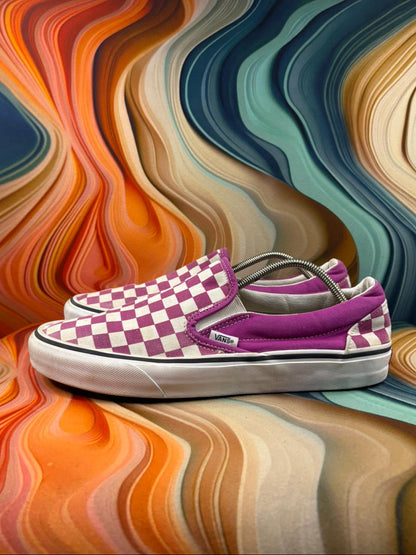 Vans Classic Pink Checkered Low