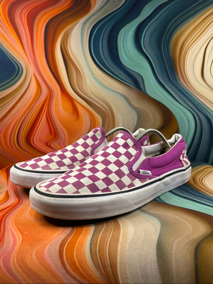 Vans Classic Pink Checkered Low