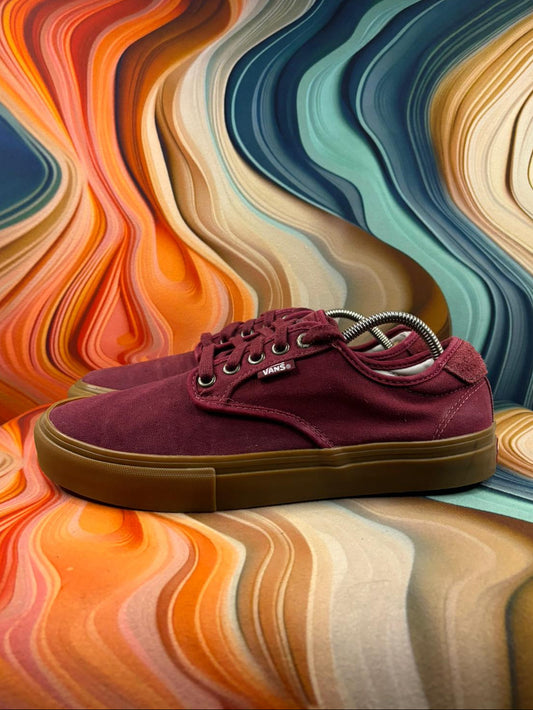Vans Classic Dark Red Low