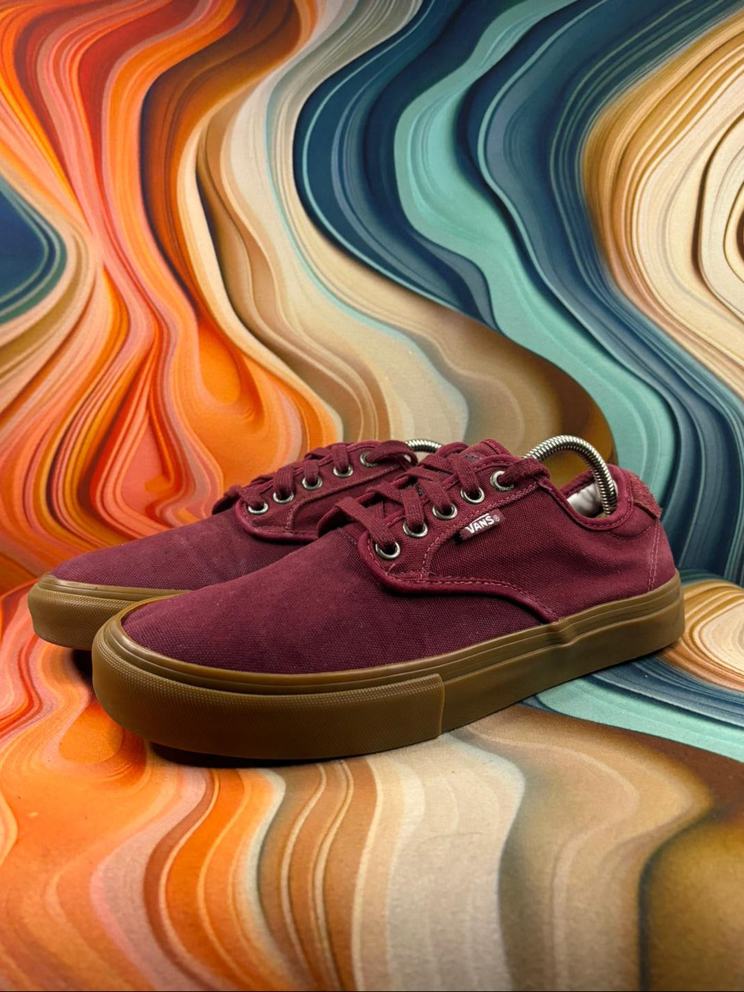 Vans Classic Dark Red Low