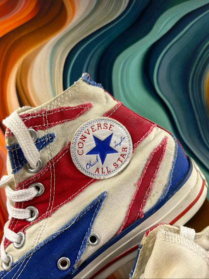 Converse Chuck High Red Blue