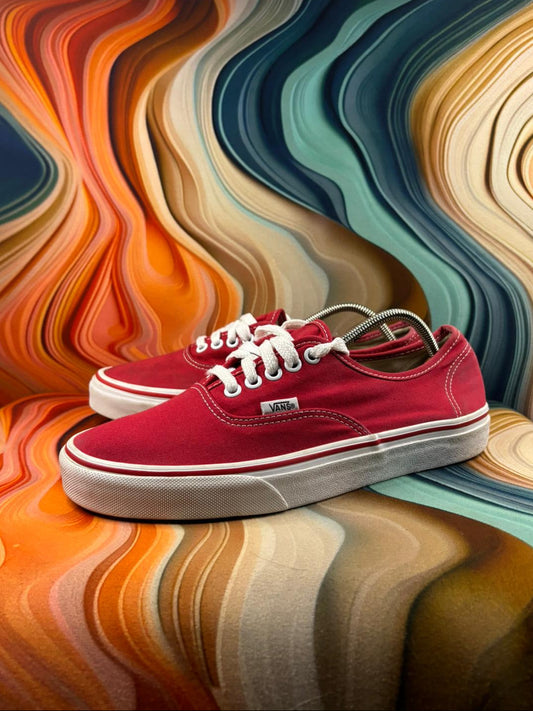 Vans Classic Red Low Skate