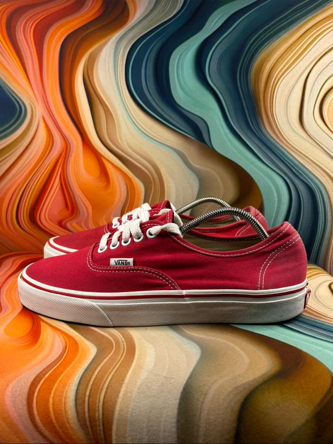 Vans Classic Red Low Skate