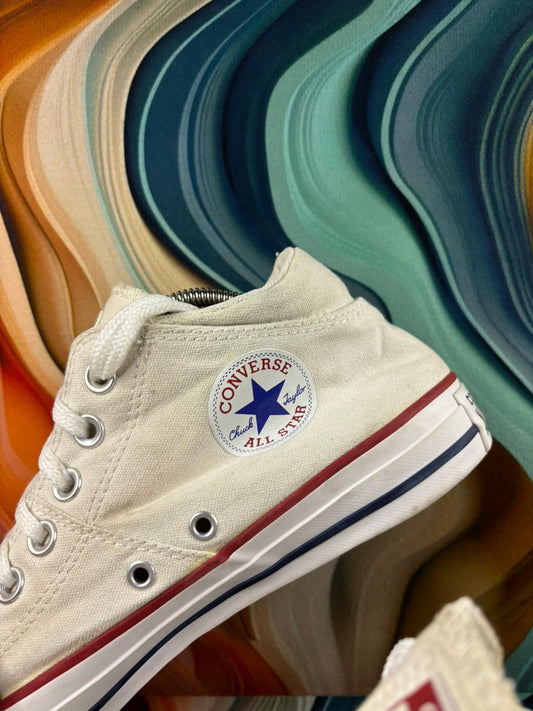 Converse Chuck Mid Beige Canvas