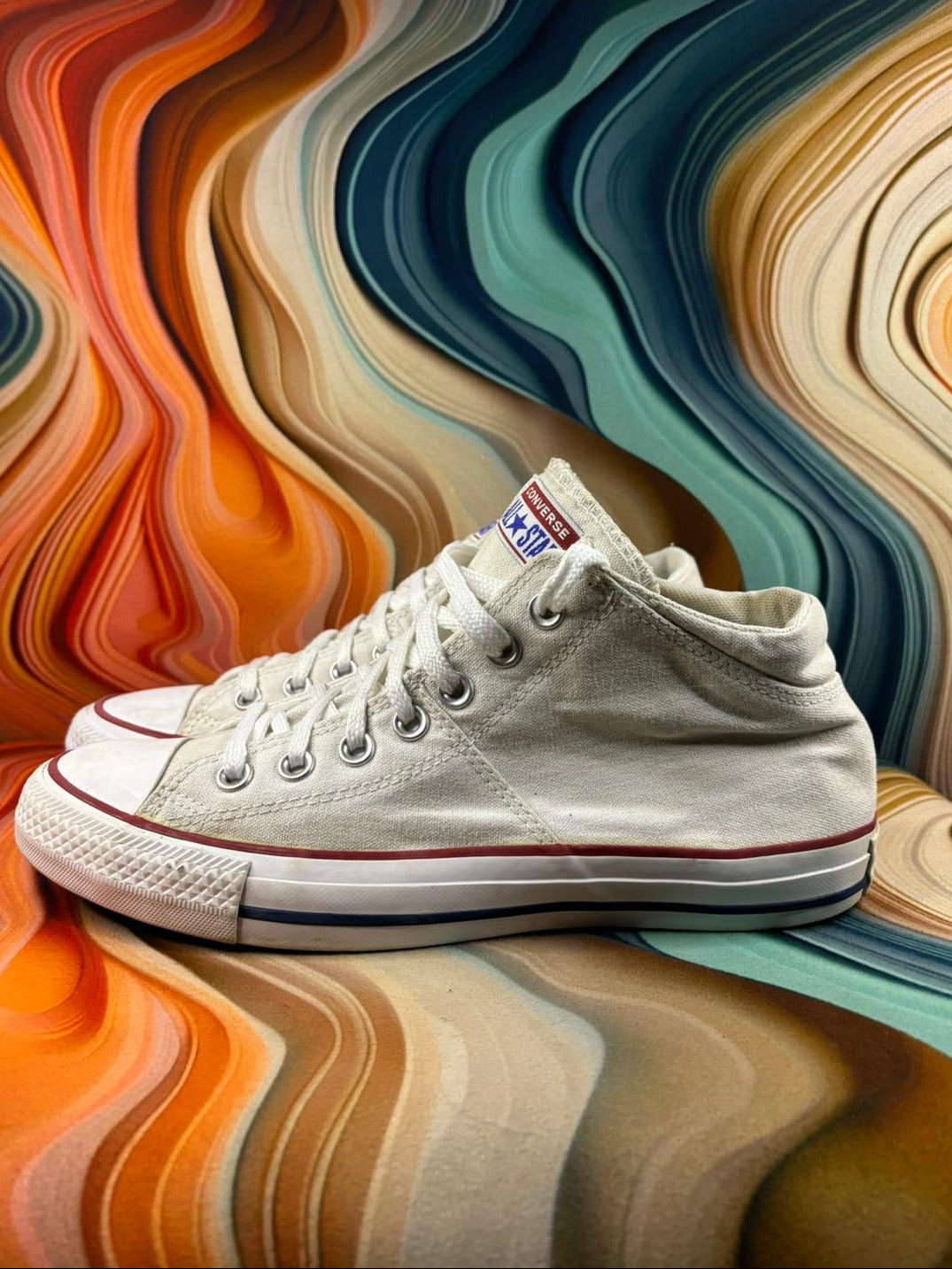 Converse Chuck Mid Beige Canvas