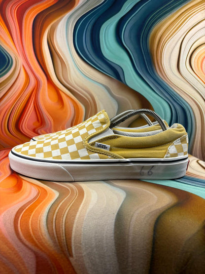 Vans Classic Yellow Checkered Low