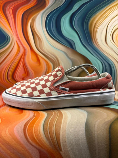 Vans Classic Red Checkered Low