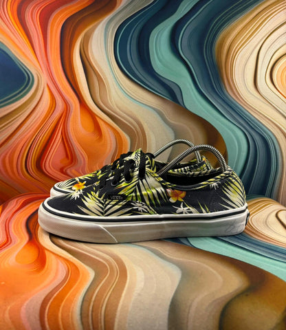 Vans Classic Black Floral