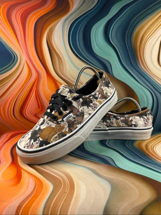 Vans Classic Cat Print Low