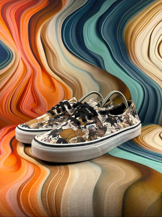 Vans Classic Cat Print Low