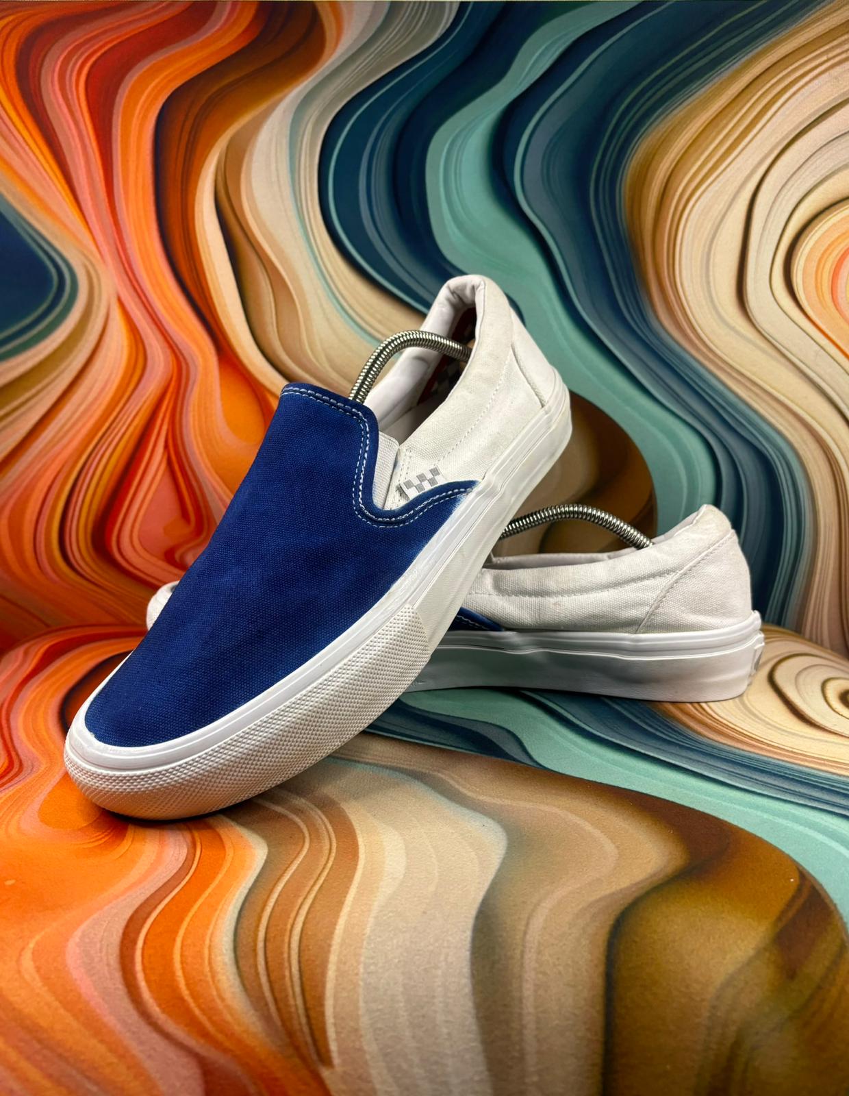 Vans Loafer Blue White