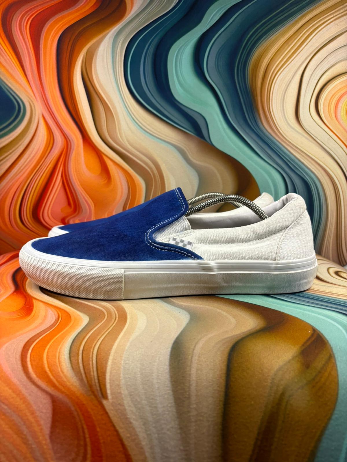 Vans Loafer Blue White