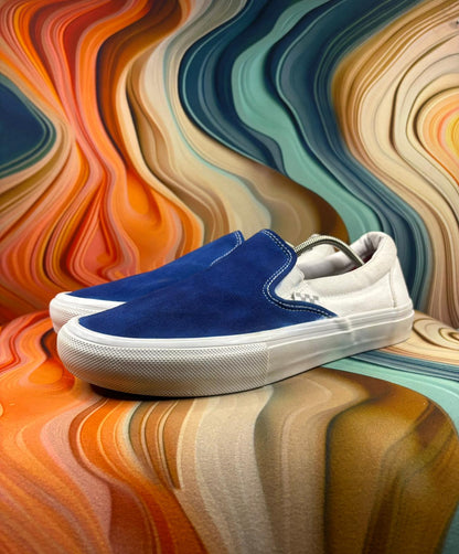 Vans Loafer Blue White