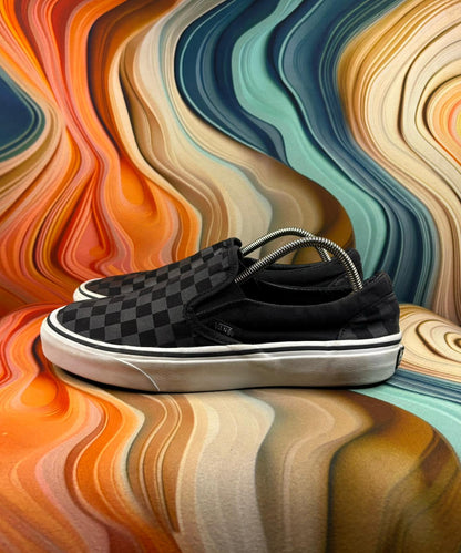 Vans Loafer Black Checkered