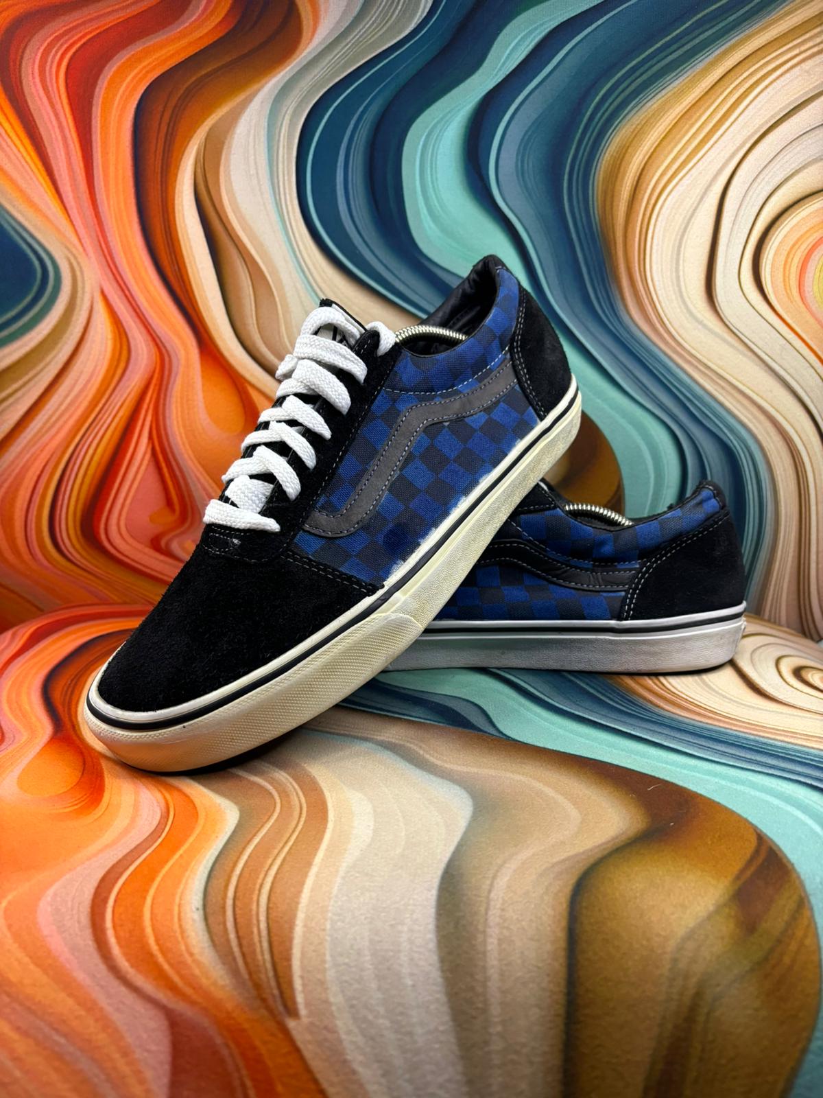 Vans Classic Multi Blue Checker