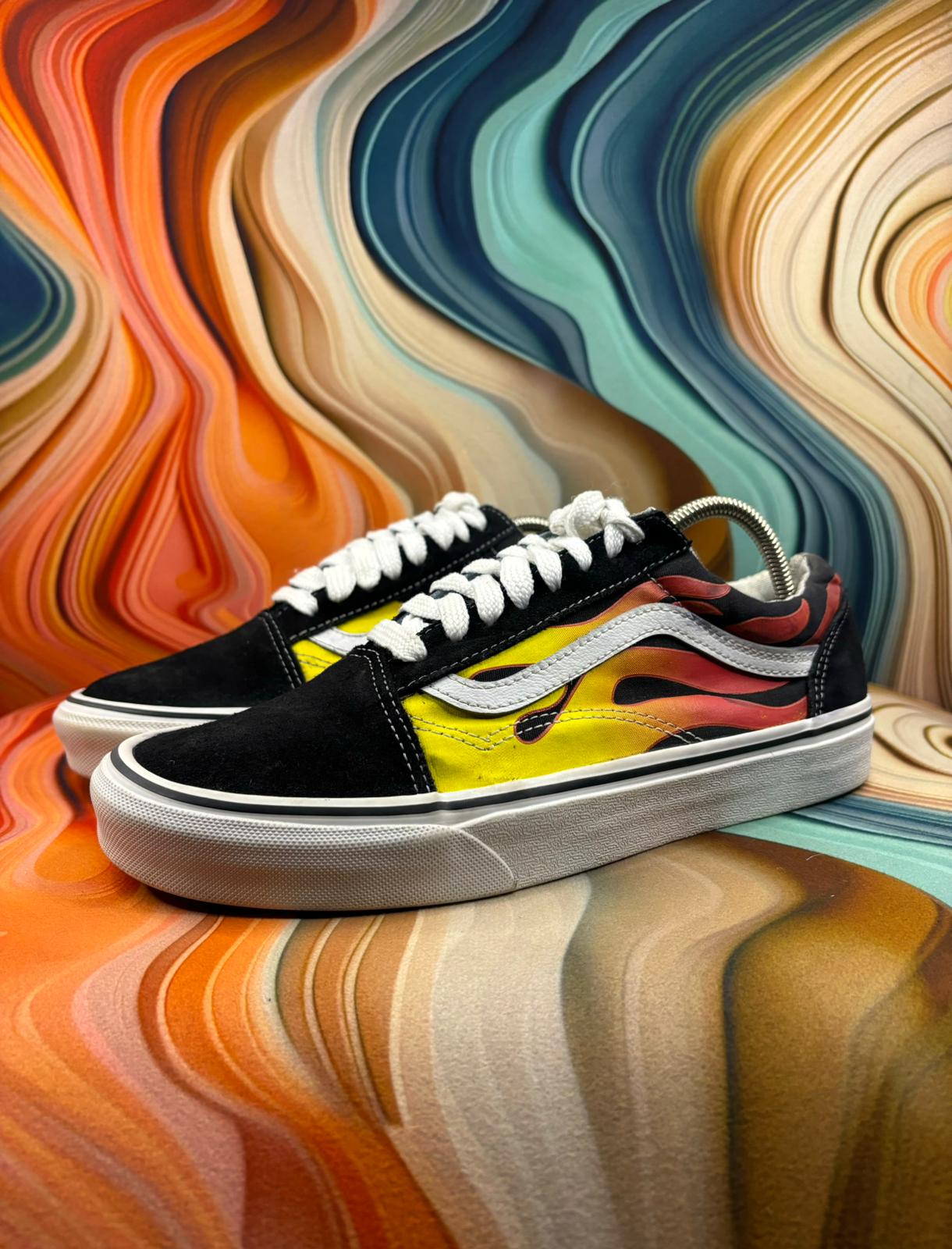 Vans Classic Flame Pattern Low