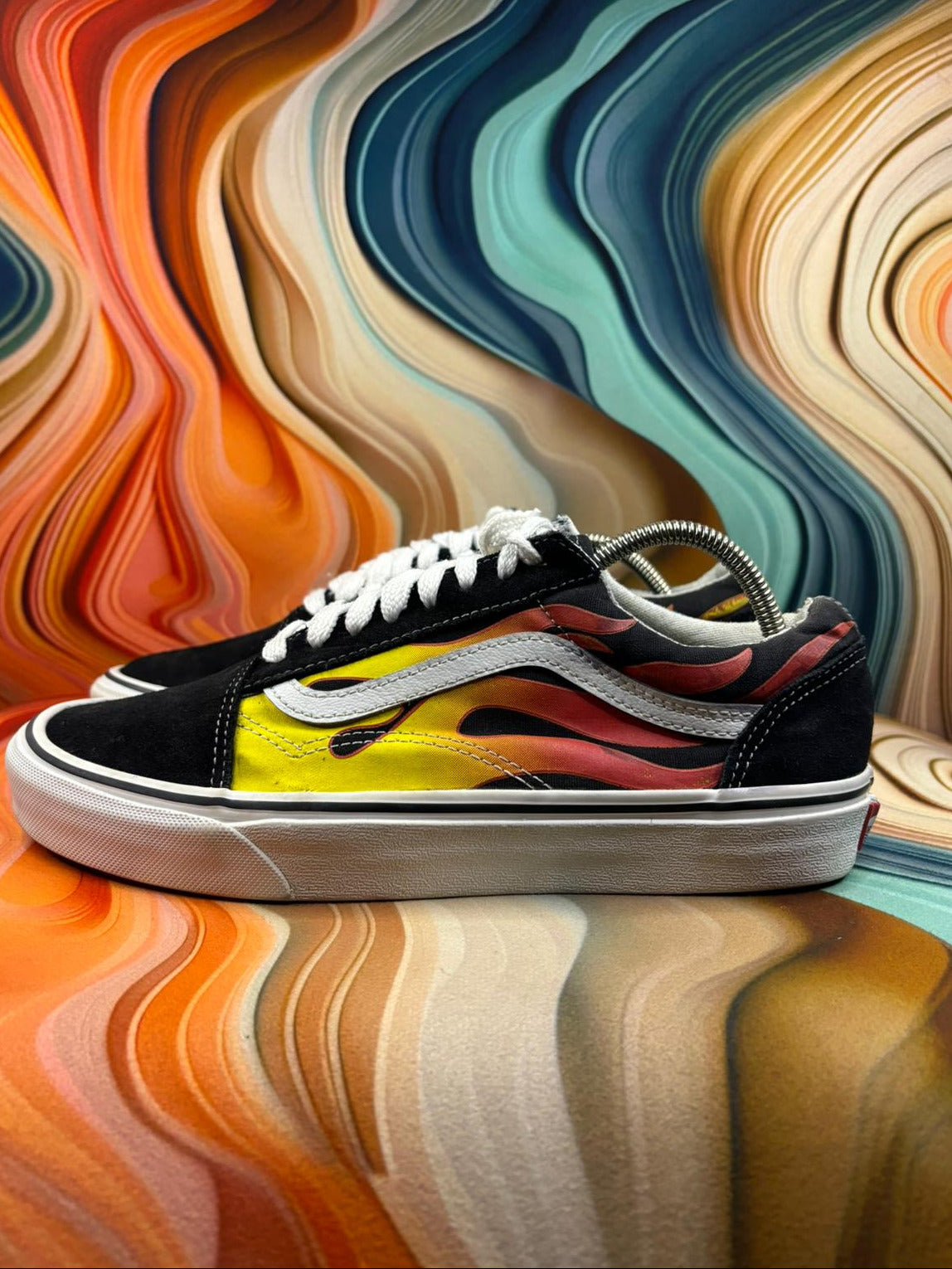 Vans Classic Flame Pattern Low