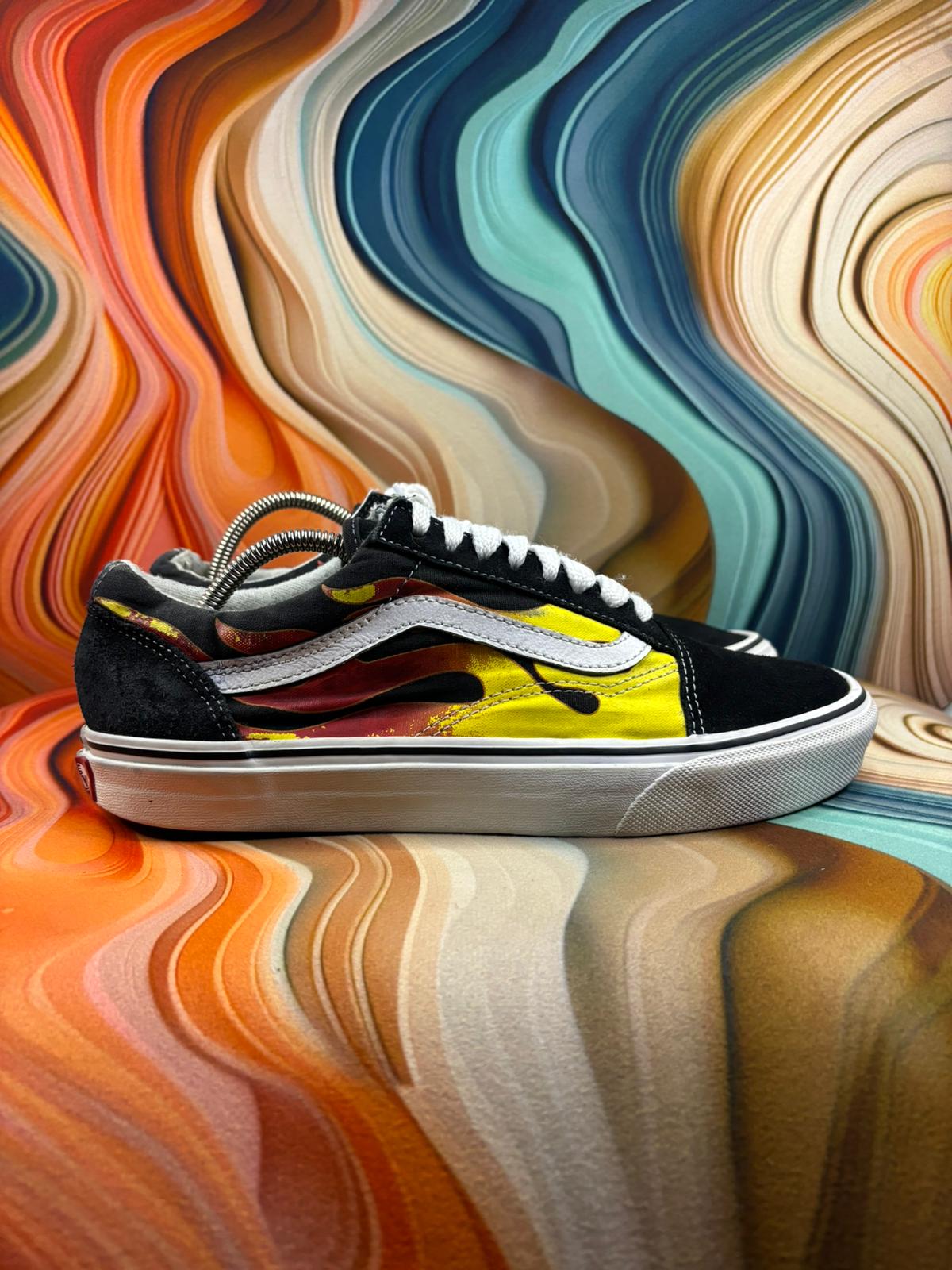 Vans Classic Flame Pattern Low
