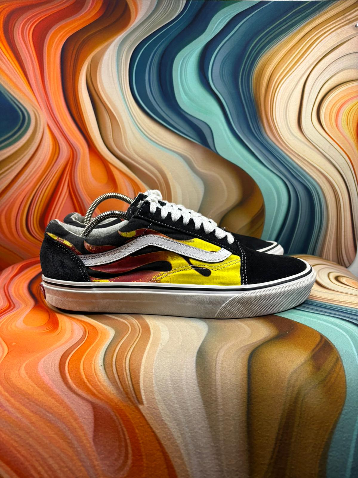 Vans Classic Flame Pattern Low