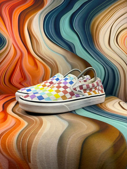 Vans Classic Multi Color Checker