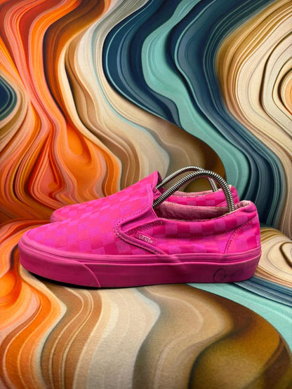 Vans Classic Bright Pink Checker