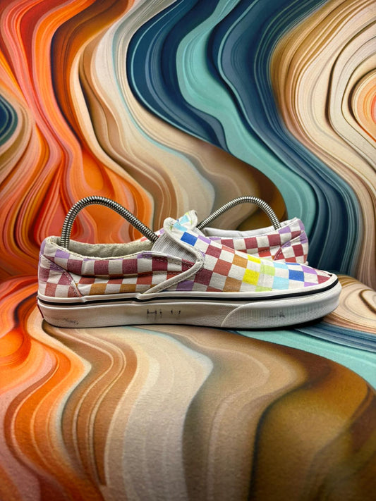 Vans Classic Multi Color Checker