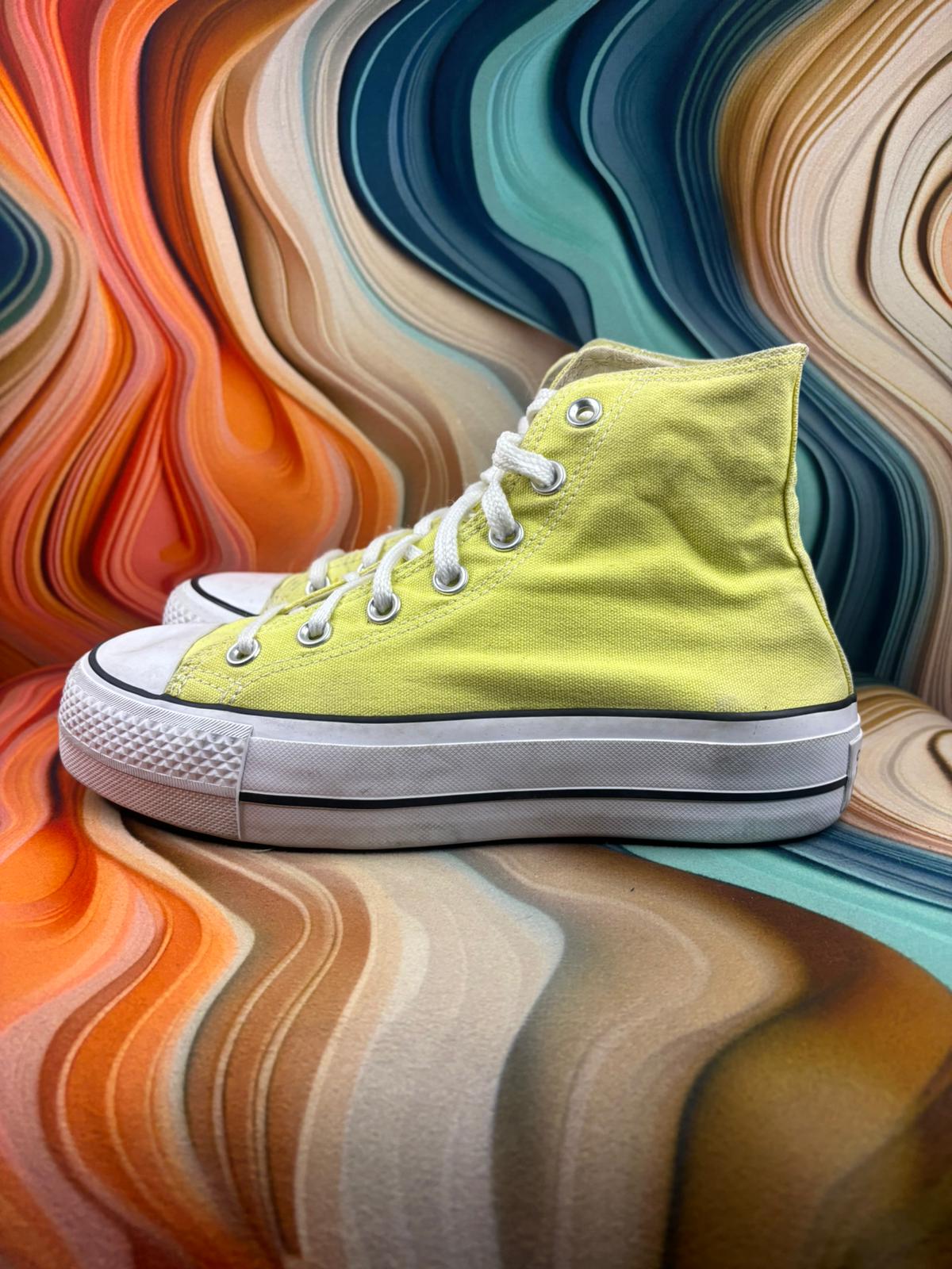Converse Chuck High Lime Yellow