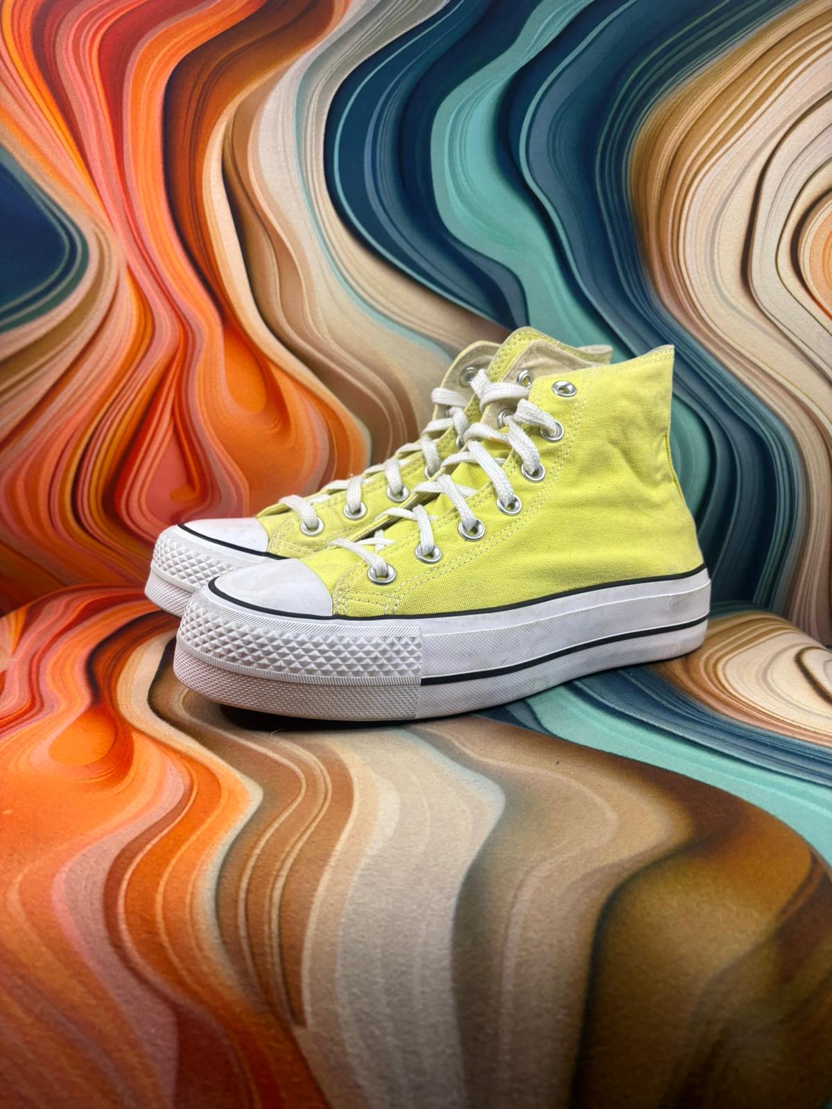 Converse Chuck High Lime Yellow