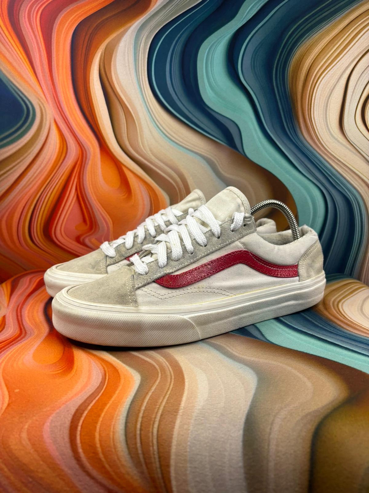 Vans Classic White Grey Low